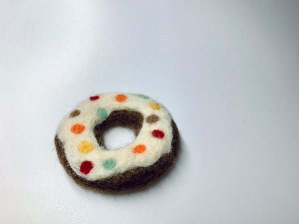Filcowy Donut z polewą