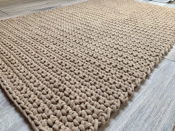 Dywan Sznurkowy "Sky" 50x100 - Cappuccino - obrazek 4