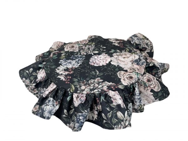 Narzutka okrągła z falbanką - Bajeczny Ogród Premium 45cm - Image 2